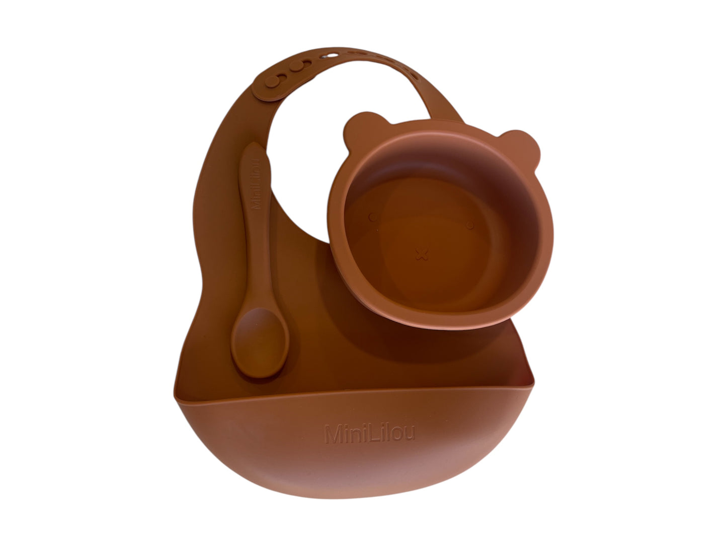 L’ensemble ourson orange brûler